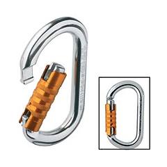 Petzl - Karabiner OK Triact-Lock, grau